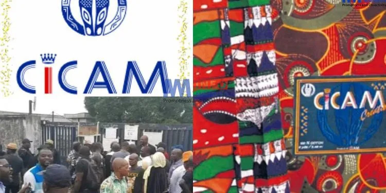CICAM Workers protest unpaid wages