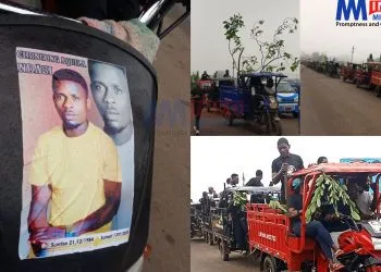 Keke drivers bid special farewell to fallen colleague