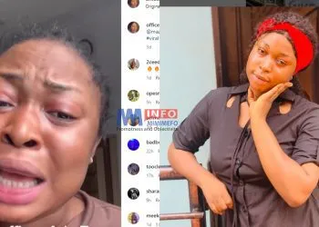 Nigerian Lay cries for husband
