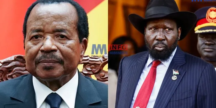 President Biya sends message calling for peace in South Sudan