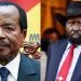 President Biya sends message calling for peace in South Sudan