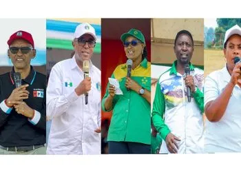 Rwanda presidential candidates (CR: The New Times)