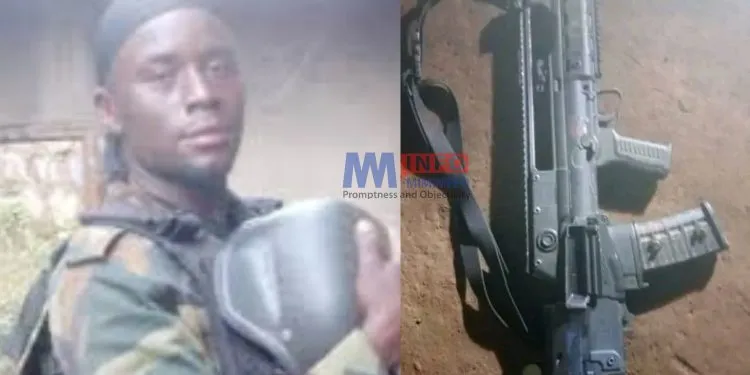 Separatists kill soldier and collect his gun