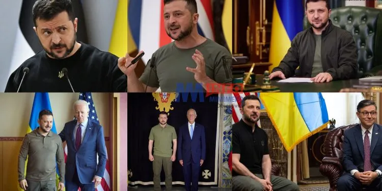 Ukrainian President's unique fashion style