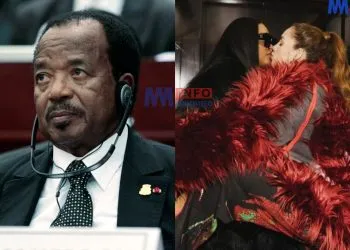 Brenda Biya and Paul Biya