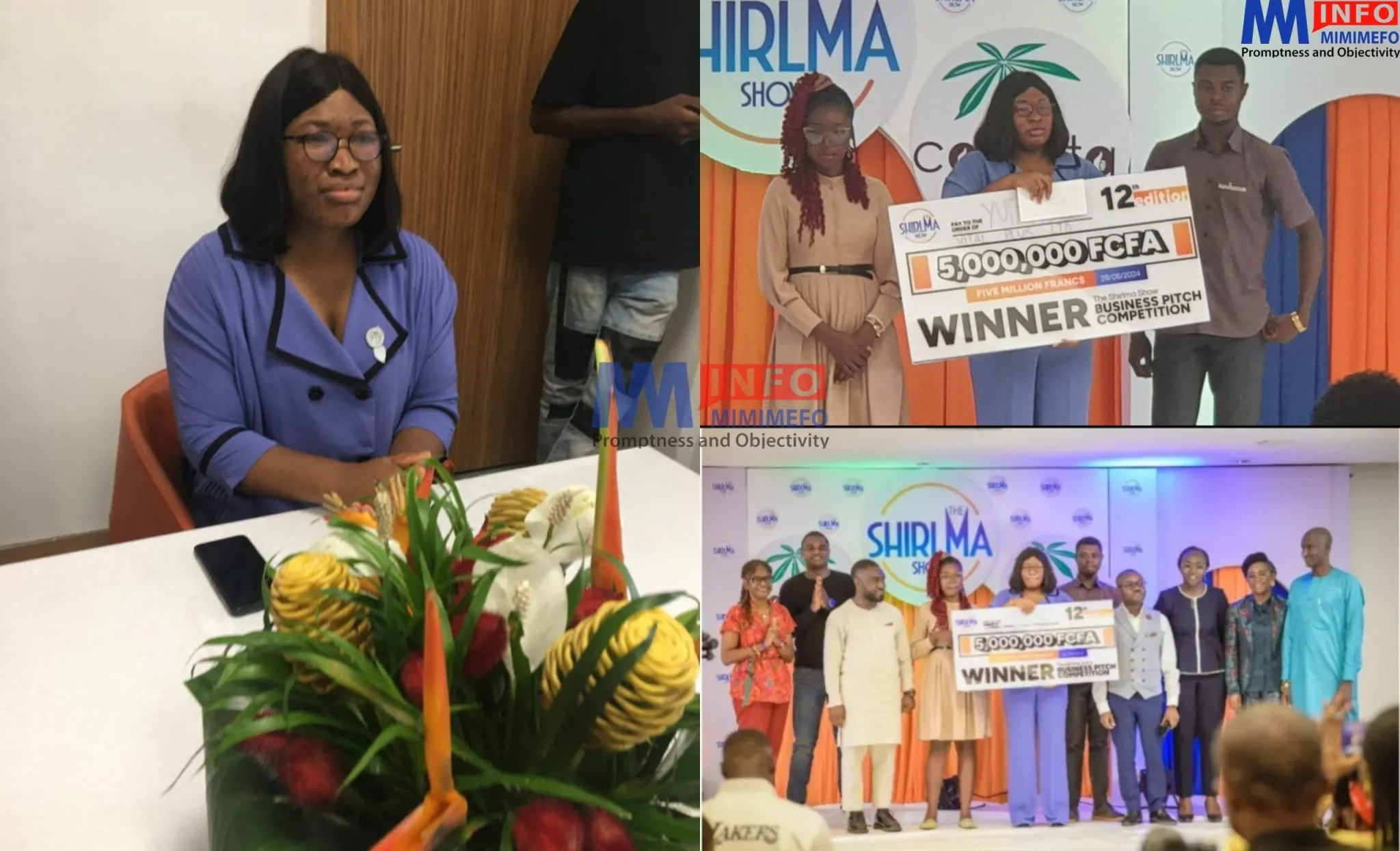 Yutiambo Mineva, a young mom wins big at business pitch competition