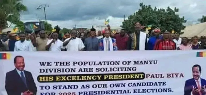 CPDM Manyu elites call for Biya to stand