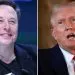 Donald Trump and Elon Musk on X