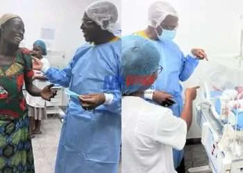 Dr. MANAOUDA Malachie s’est rendu à l’Hôpital a Maroua