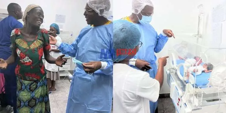 Dr. MANAOUDA Malachie s’est rendu à l’Hôpital a Maroua