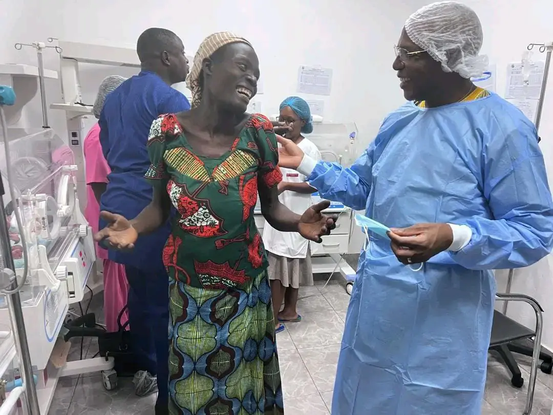 Dr. MANAOUDA Malachie Sest Rendu Personnellement A LHopital A Maroua