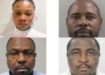 Four Nigerians jailed in UK