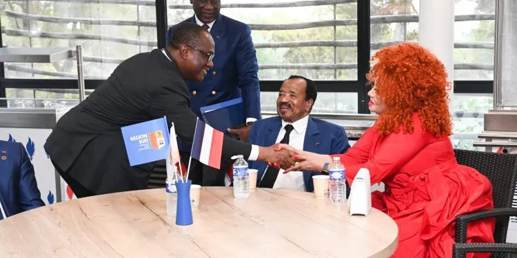 Cameroon's President Biya has not been seen since this event in France