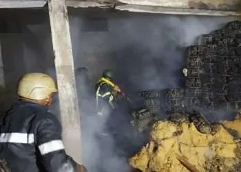 Kitchen Competition factory consumed by fire in Bamenda