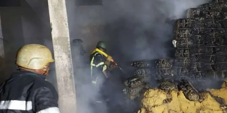 Kitchen Competition factory consumed by fire in Bamenda