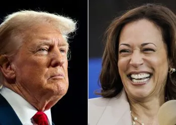 Kamala Harris and Donald Trump