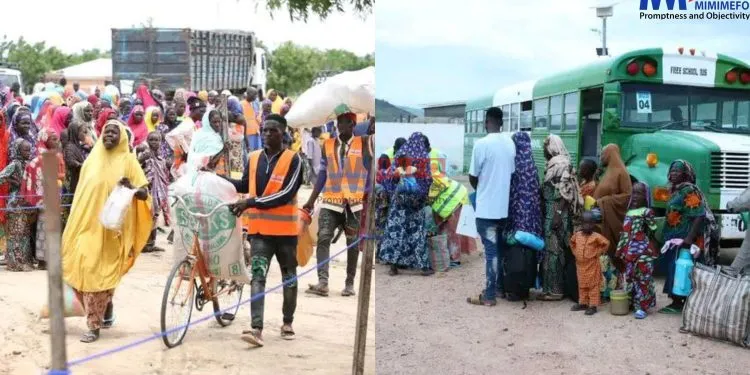Nigerian refugees return homeNigerian refugees return home