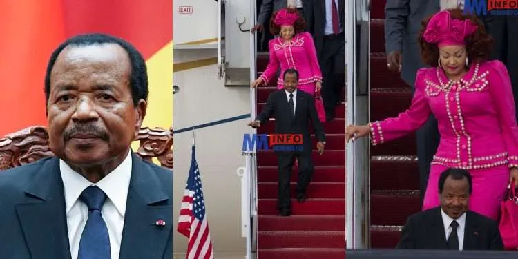 President Paul Biya and Chantal Biya Cameroon