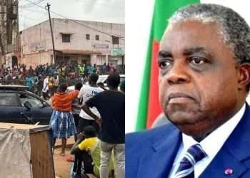 Protest at MINCOM Cameroon