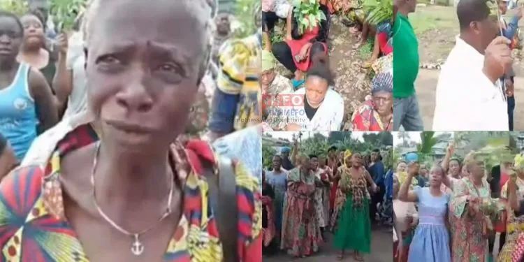 Bonakanda Women request the release of their sons