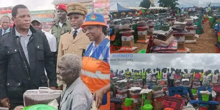 Flood victims begin receiving aid