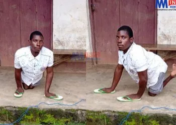 Ketu Lawson does not allow his disability to stand in his path