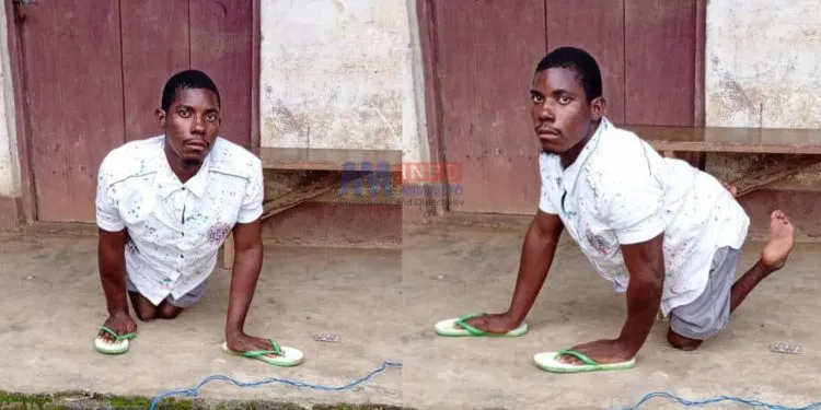 Ketu Lawson does not allow his disability to stand in his path