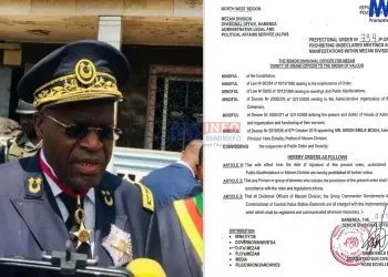 Mezam SDO bans public gatherings