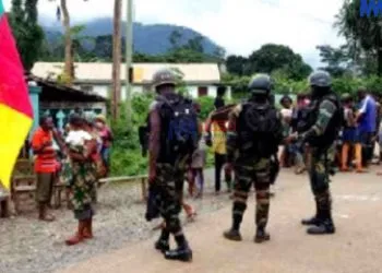Raids in Bamenda (archive images)