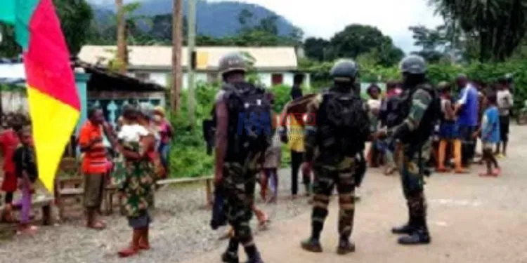 Raids in Bamenda (archive images)