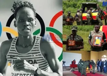 Rebecca Cheptegei was given a state burial with full military honours