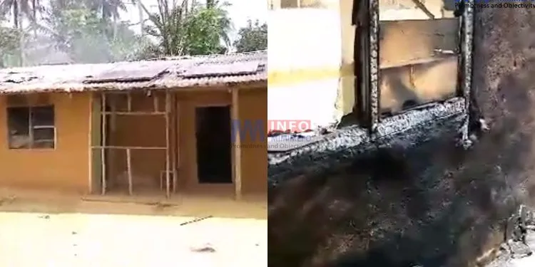 Separatist fighters attack community, burn chief and wife