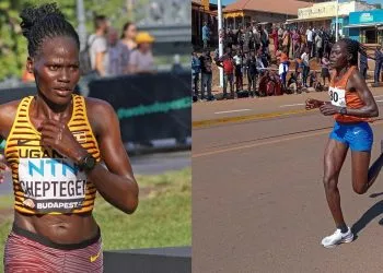 Ugandan athlete set on fire