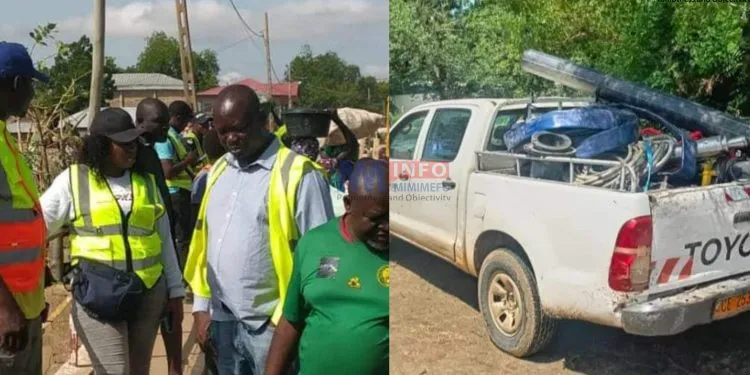 Victimes d'inondations a Yagoua