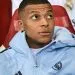 L'attaquant du Real Madrid Kylian Mbappé regarde le match de football de l'UEFA Champions League entre le LOSC Lille et le Real Madrid CF au stade Pierre Mauroy de Lille, le 2 octobre 2024. Photo by Firas Abdullah/ABACAPRESS.COM - Photo by Icon Sport