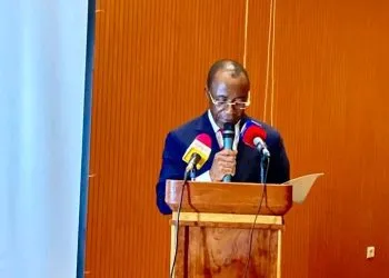 Interim Minister of Mines, Industries and Technological Development, Fuh Calistus Gentry