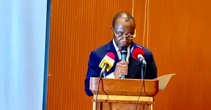 Interim Minister of Mines, Industries and Technological Development, Fuh Calistus Gentry