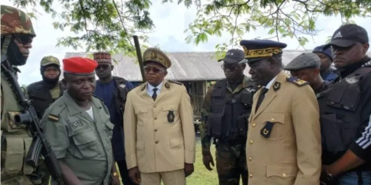South West Governor - Bernard Okalia Bilai