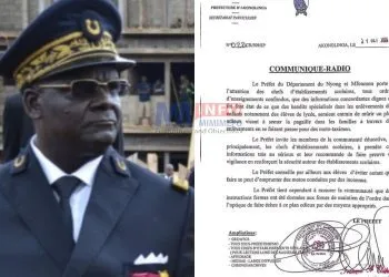 SDO of Nyong and Mfoumou's communique