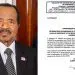 Prayer Service for President Paul Biya