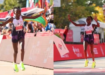 Ruth Chepngetich made history by smashing the women’s marathon world record