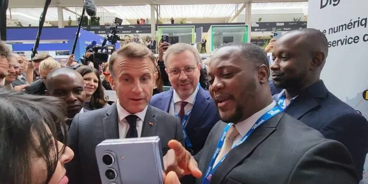 President Macron amazed at the speed of Waspito