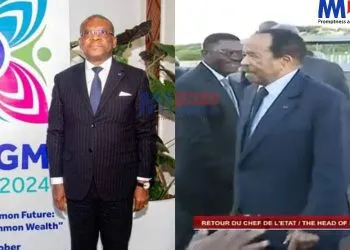 Why was PM absent during Biya's Return