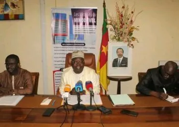 Minister of Decentralization and Local Development, Georges Elanga Obam.