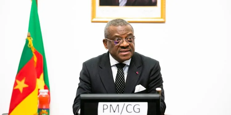 Cameroon PM Dion Ngute | Pic credit: PM Ngute