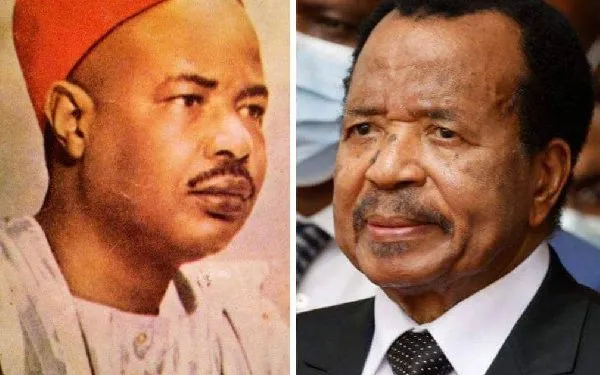 Ahidjo and Paul Biya