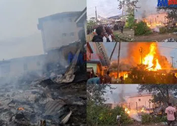 Blaze ravages Buea buildings