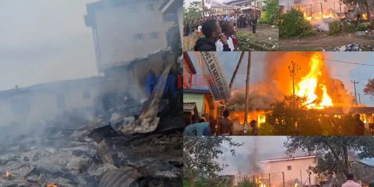 Blaze ravages Buea buildings