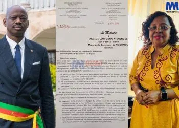 Mayor of Ngoumou Highlights Education Crisis, Minister Lyonga Focuses on Political Stability