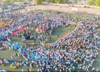 Lancement de campagne du MPS : Une mobilisation impressionnante au stade de Paris-Congo